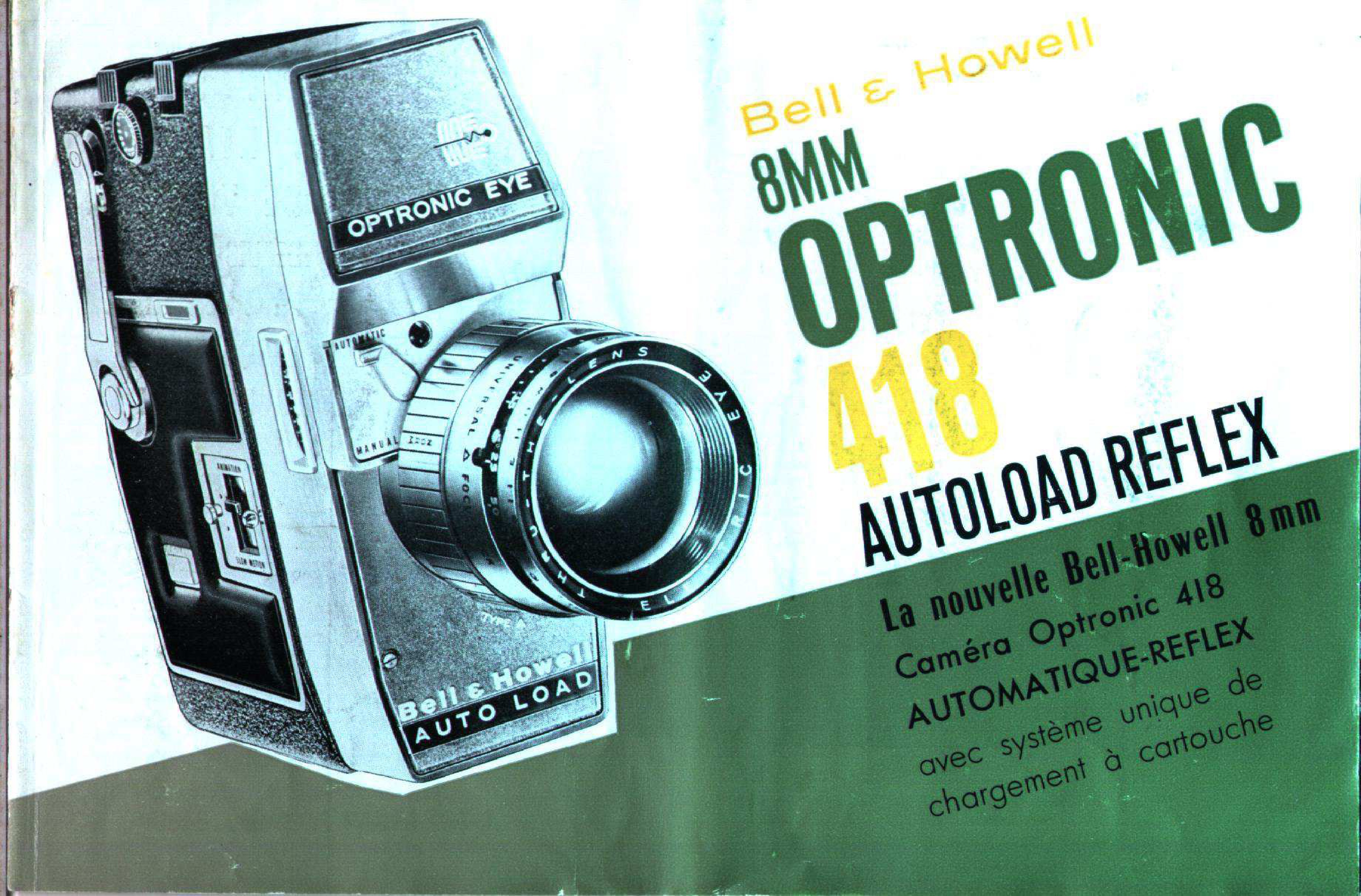 Bell&Howell 418 brochure 1964