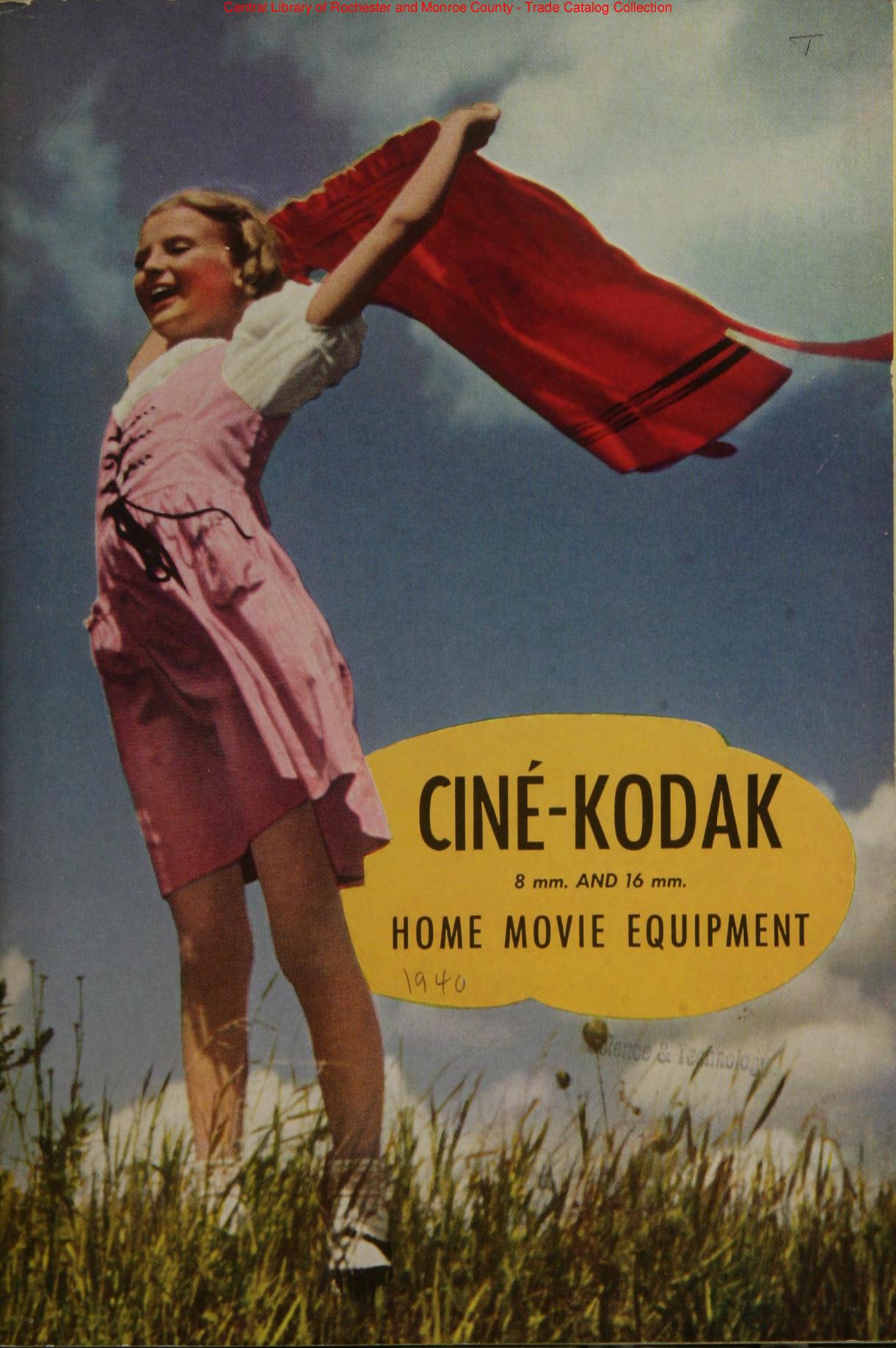 Cine Kodak catalogue 1940 en 001