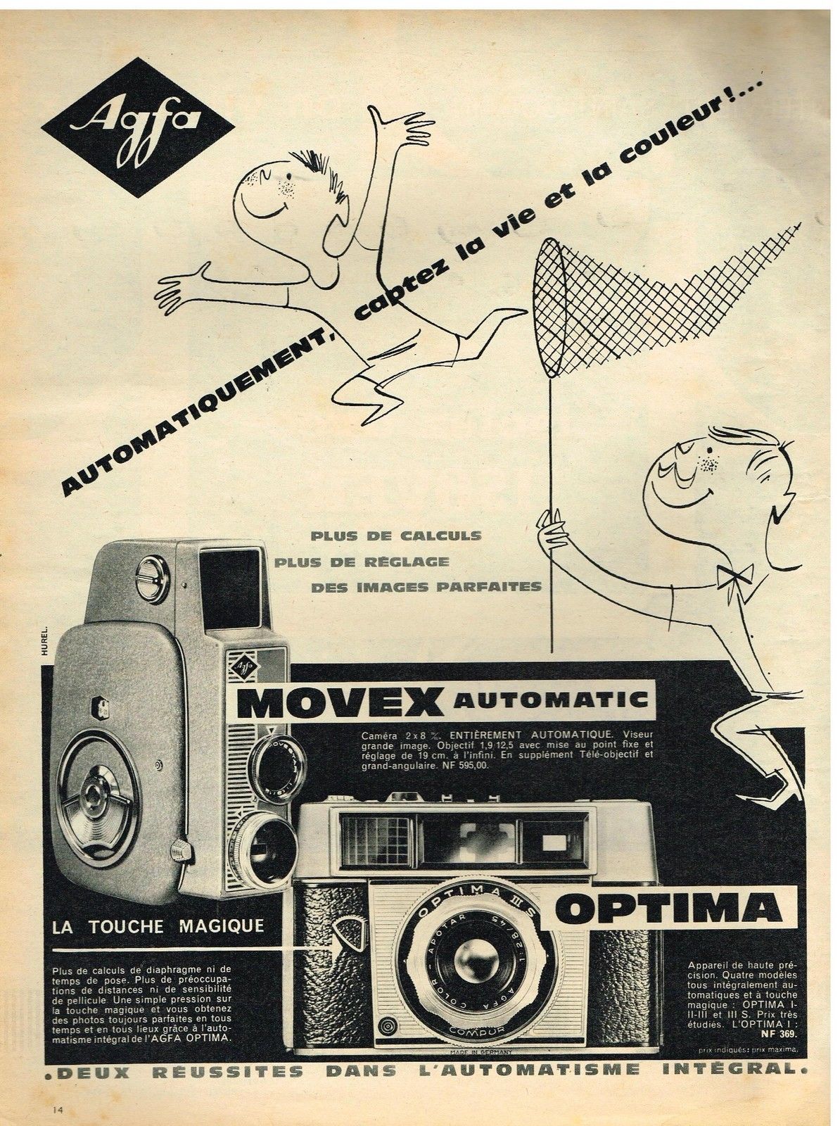 Agfa Movex Automatic (publicité)