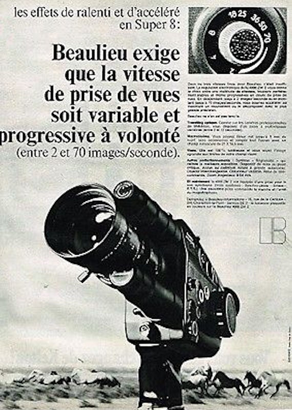 BEAULIEU 4008 ZM 2 (Publicité 1971)