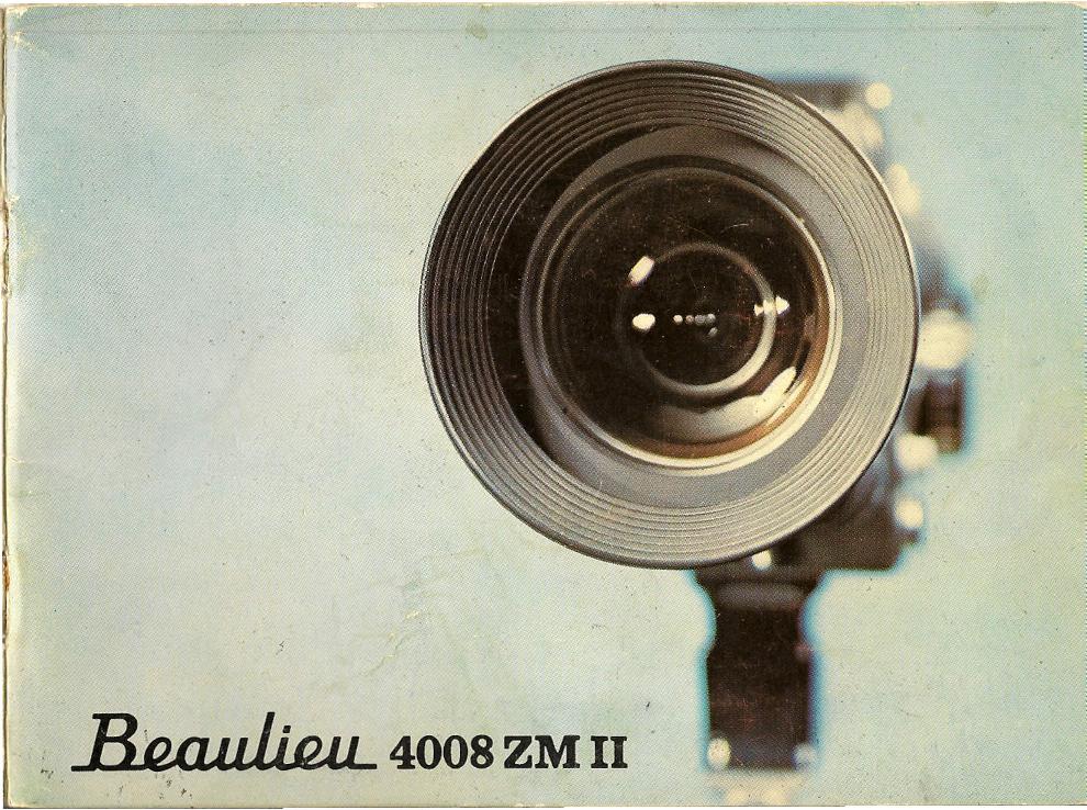 Beaulieu 4008 ZMII Manual en