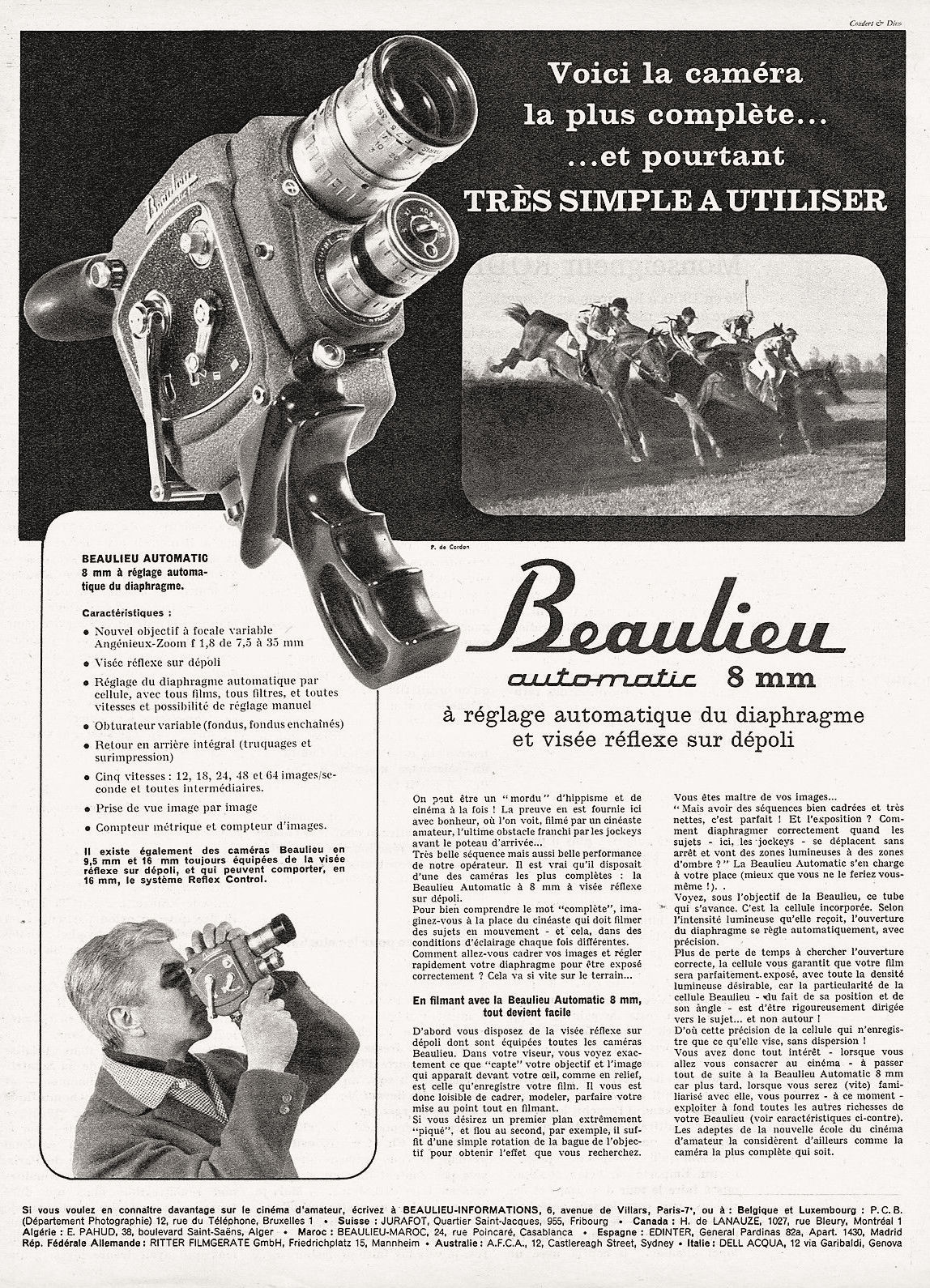 BEAULIEU MAR8 (Publicité 1962)