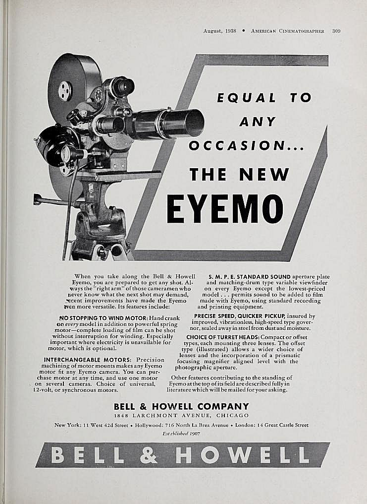 American Cinematographer 1938 08