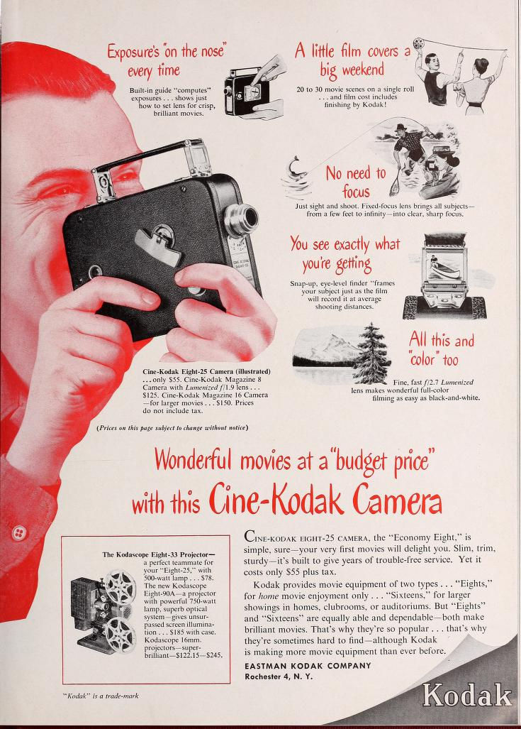 Ciné Kodak 8 - Movie Makes Juillet 1948