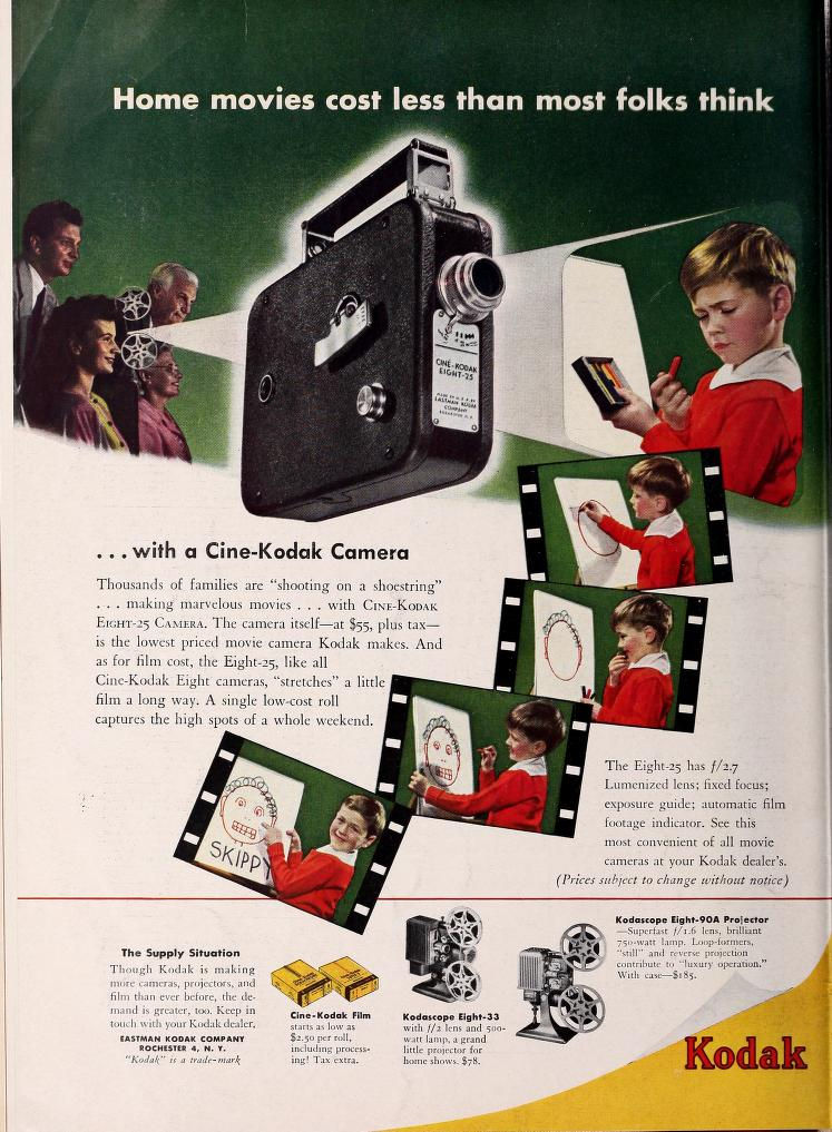 Ciné Kodak 8 - Movie Makes Juin 1948