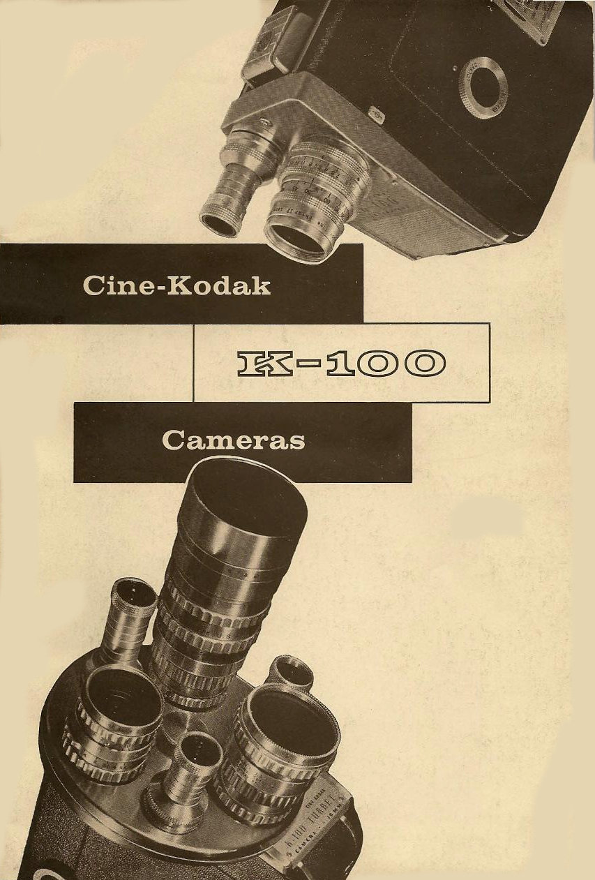 Cine Kodak K-100  User manual en
