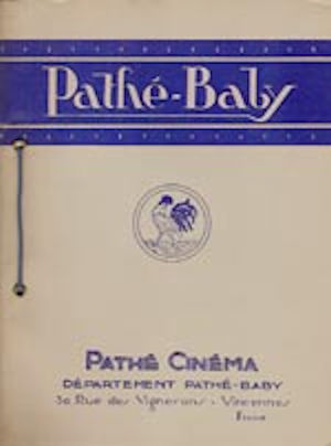 Pathé Baby Motrix Moteur CAMO - Catalogue 1925
