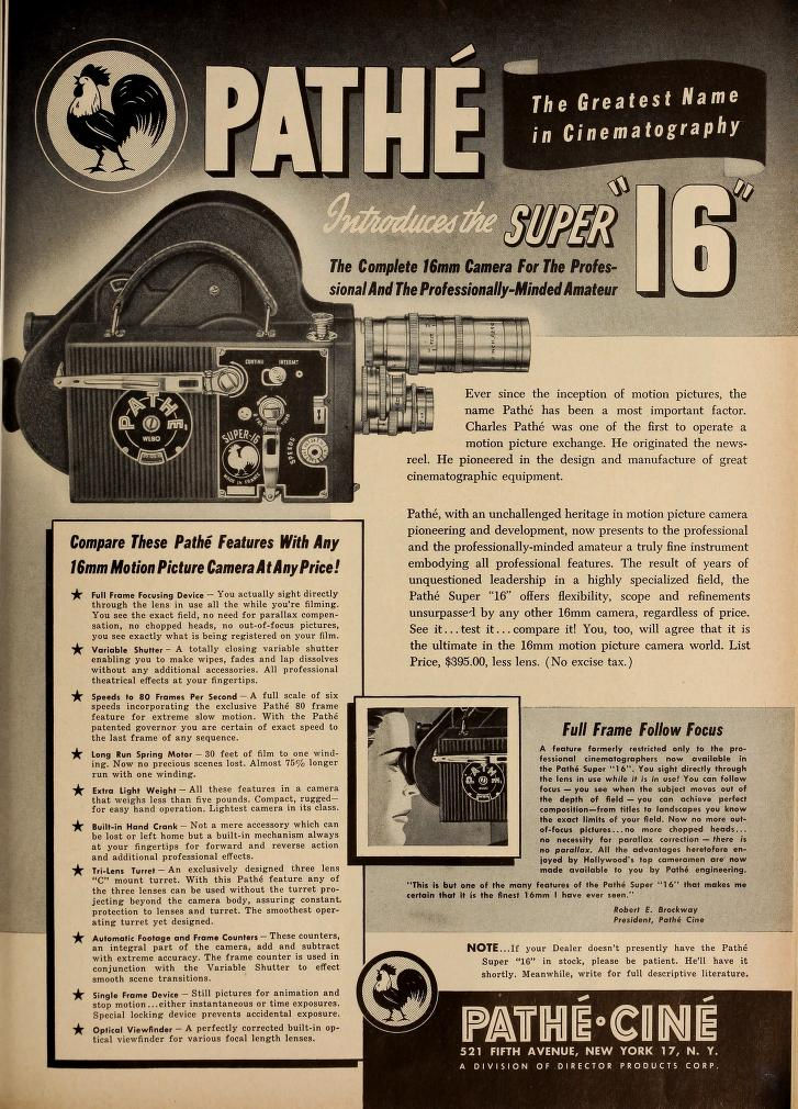 Pathé Super USA - Movie Makers 1949-12